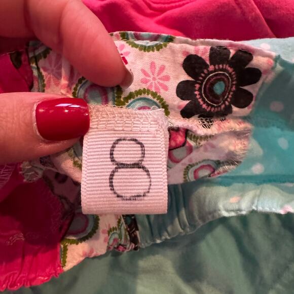 5 Piece SET of Girls Size 7 / 8 & 8 Spring & Summer Dress Swim Top Skirt Shorts - Picture 13 of 13